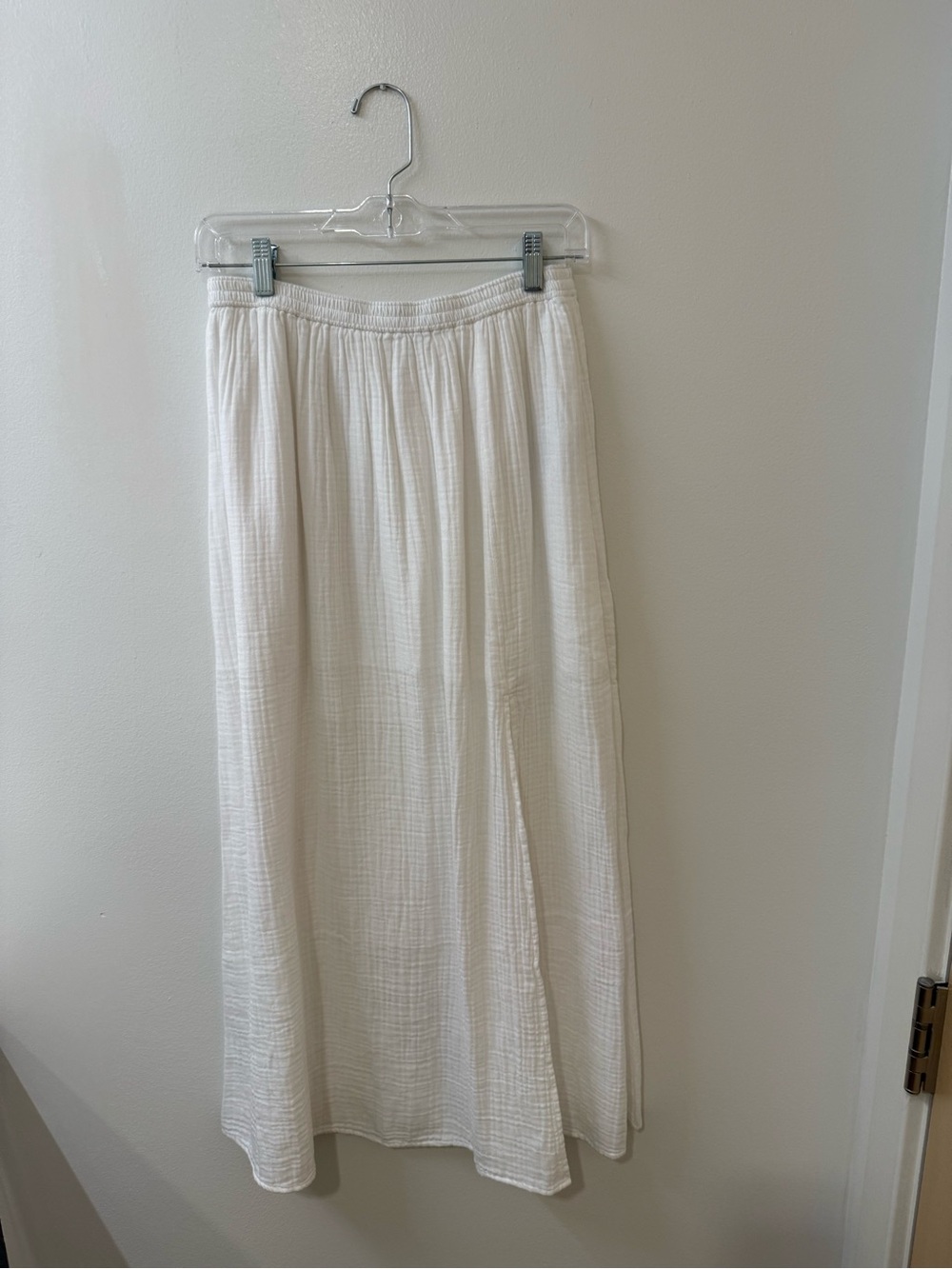 J. Crew White Gauze Maxi Skirt - Size XS